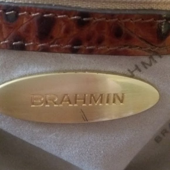 Brahmin Dagny Bag Pecan Melbourne/RARE! - Picture 15 of 15